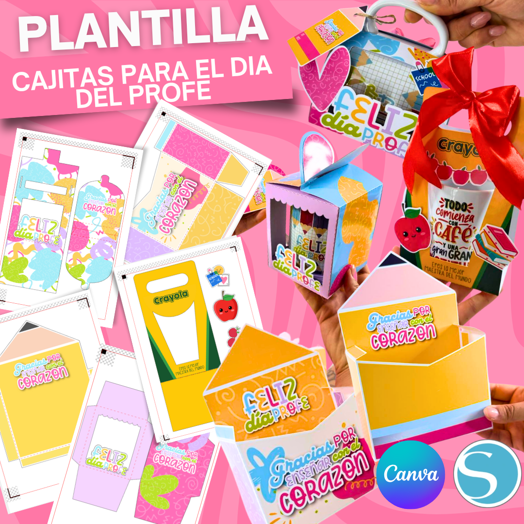 Pack Cajas día del Profe