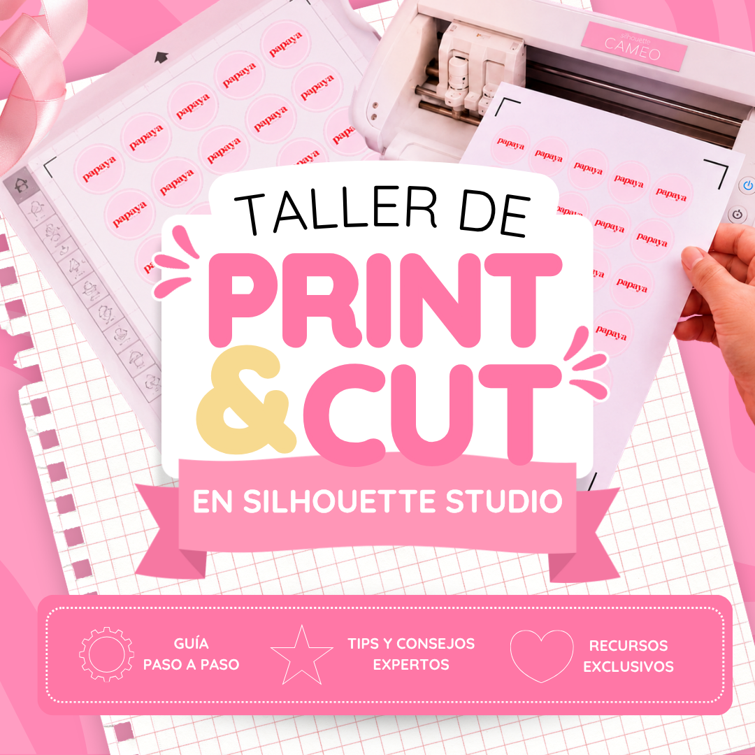 Taller PRINT & CUT Silhouette Studio